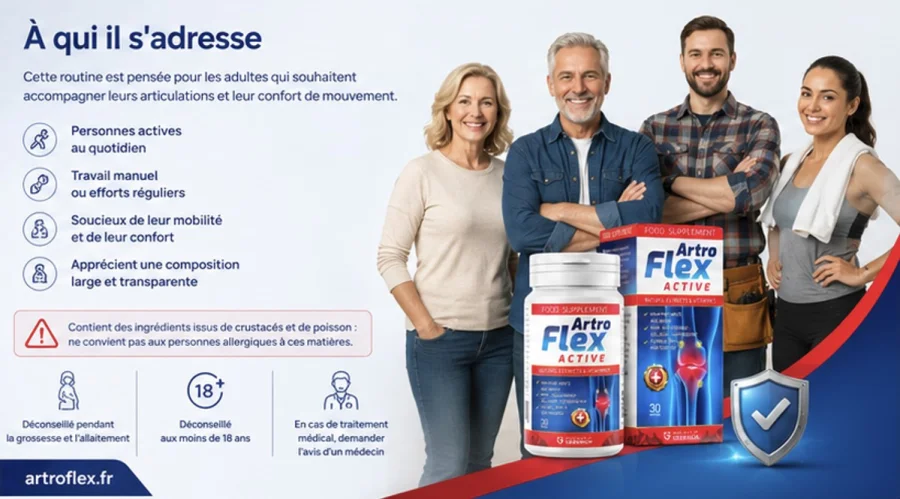 Artroflex Active — gélules pour adultes soucieux de leurs articulations, du cartilage et des os